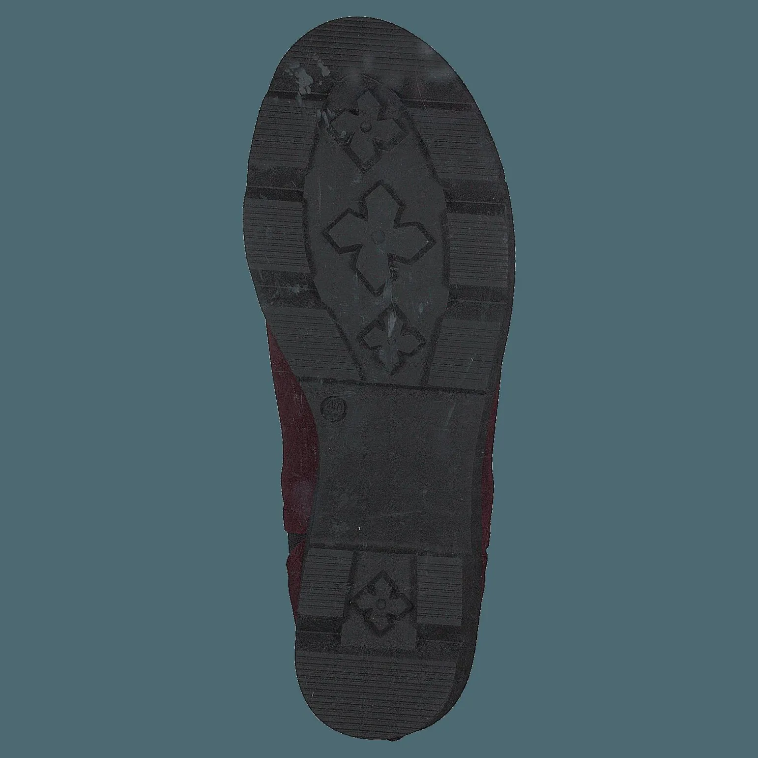 Mid Platform Boot Bordo