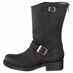 Mid Zip Back Black/Silver