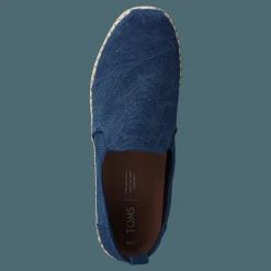 Navy Washed Canvas Mn Dalr Esp Navy