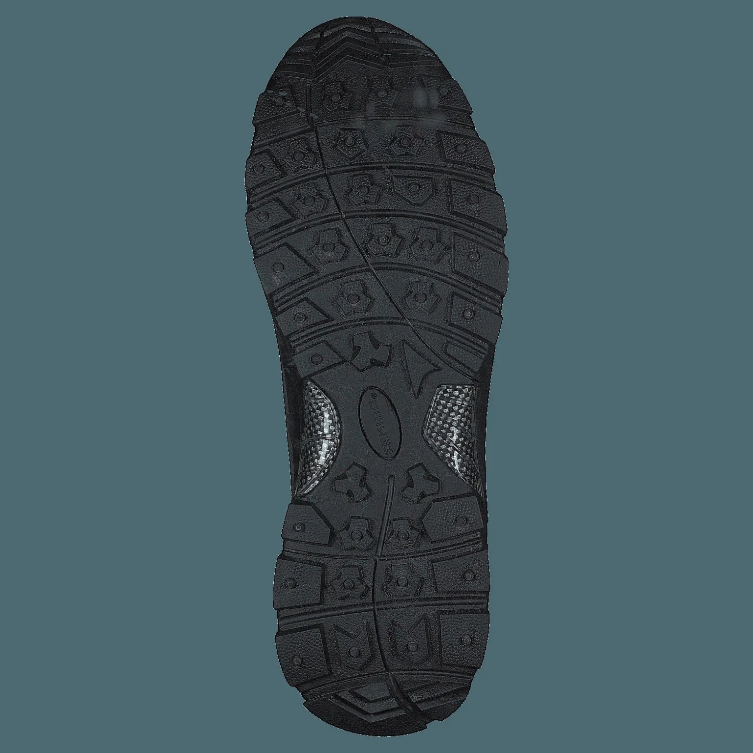 Oval Studs Black
