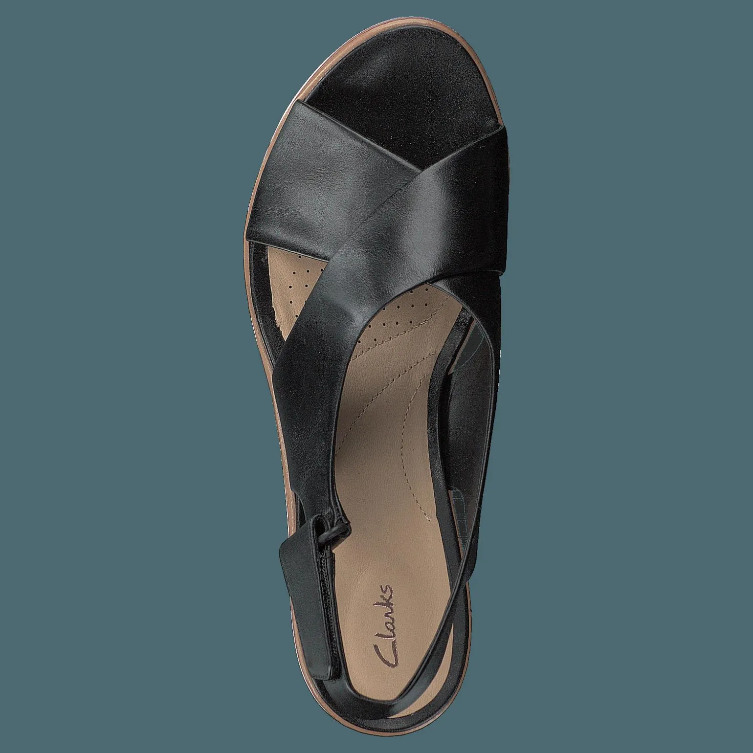 Palm Candid Black Leather