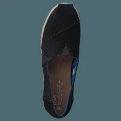 Platform Alpergata Black Suede