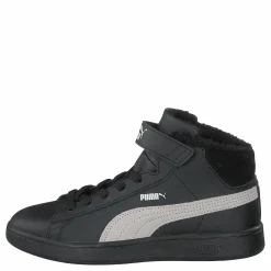 Puma Smash V2 Mid L Fur Ps Puma Black-whisper White