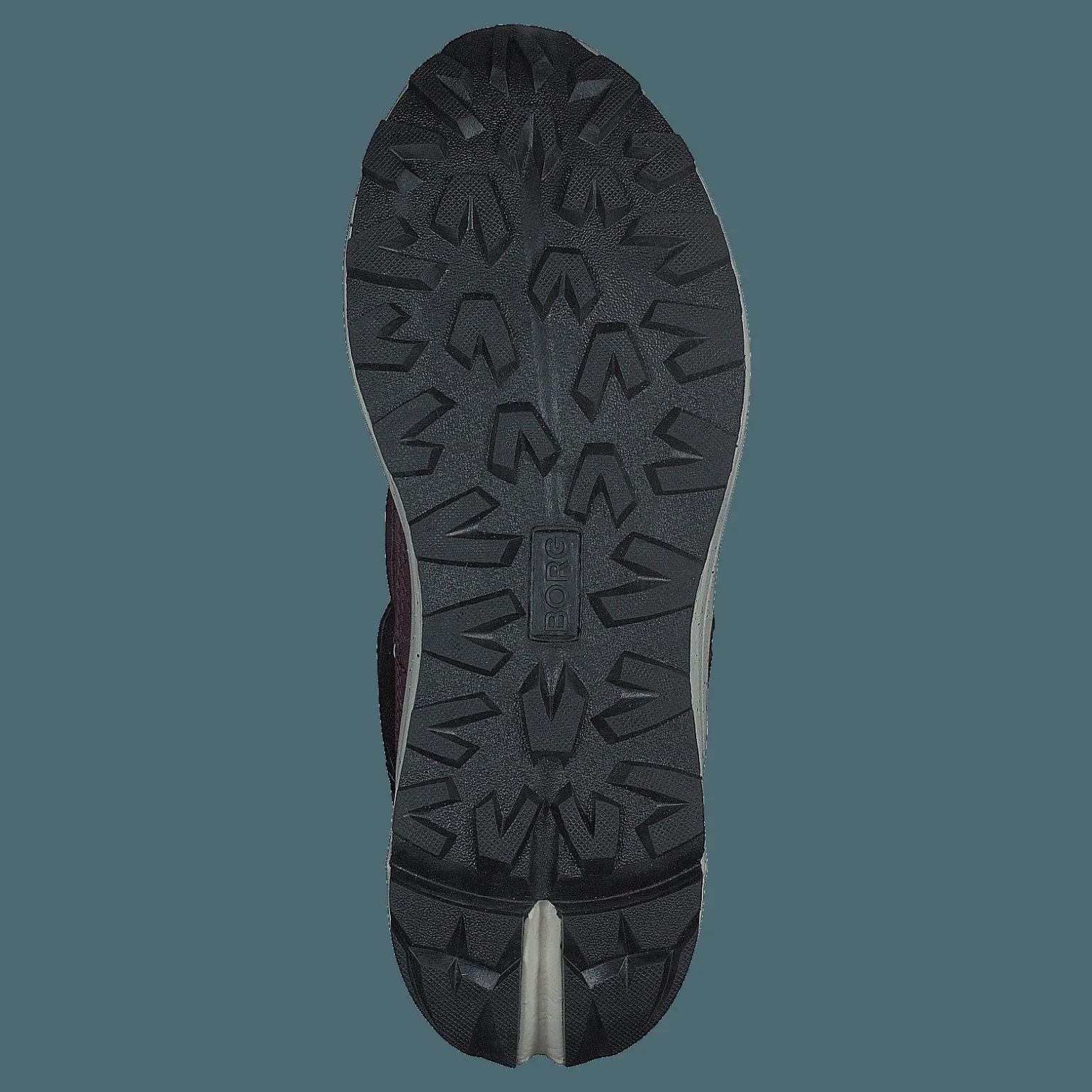 R1300 Mid Blk Spk W Burgundy-black