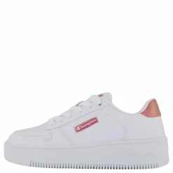 Rebound Platform Glitz Low Cut Bright White