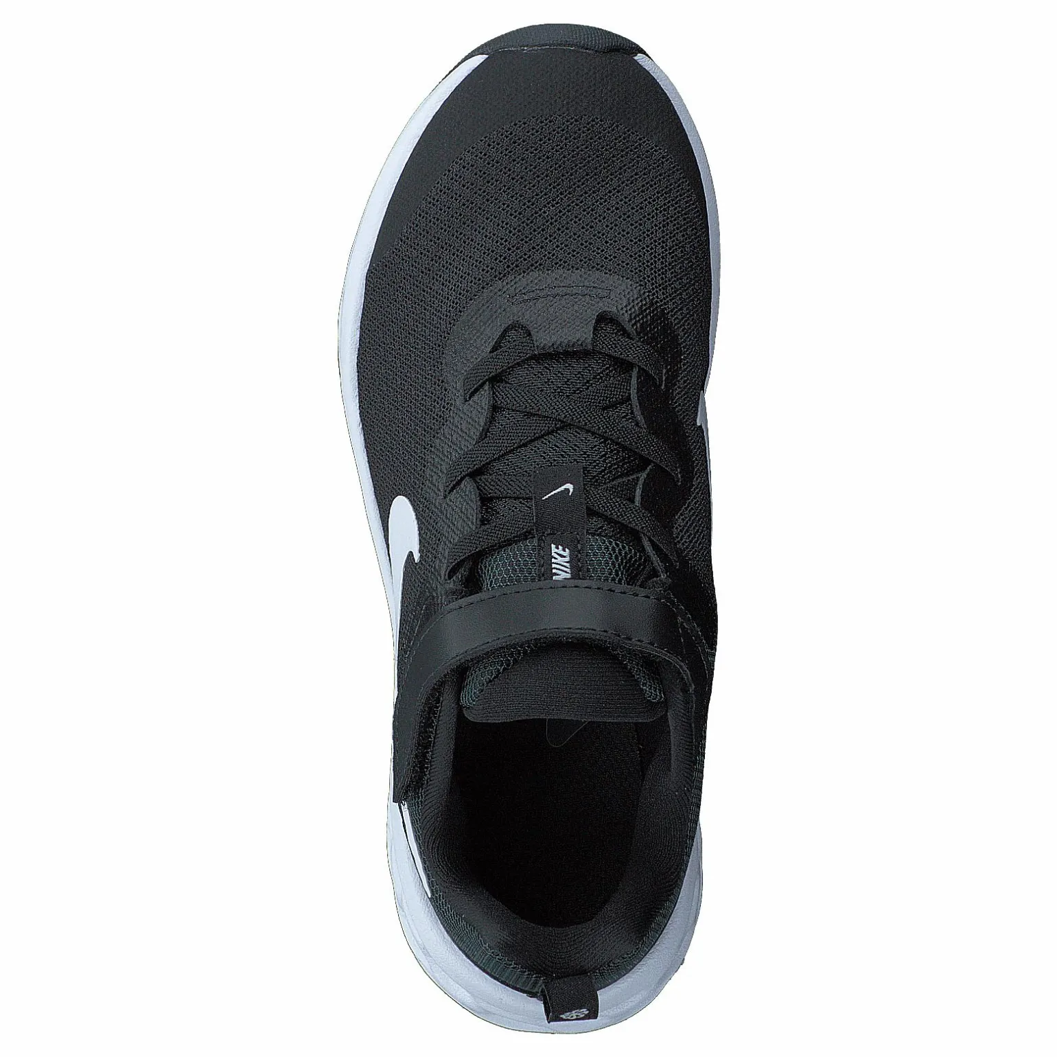 Revolution 6 Little Kids' Shoes BLACK/WHITE-DK SMOKE GREY