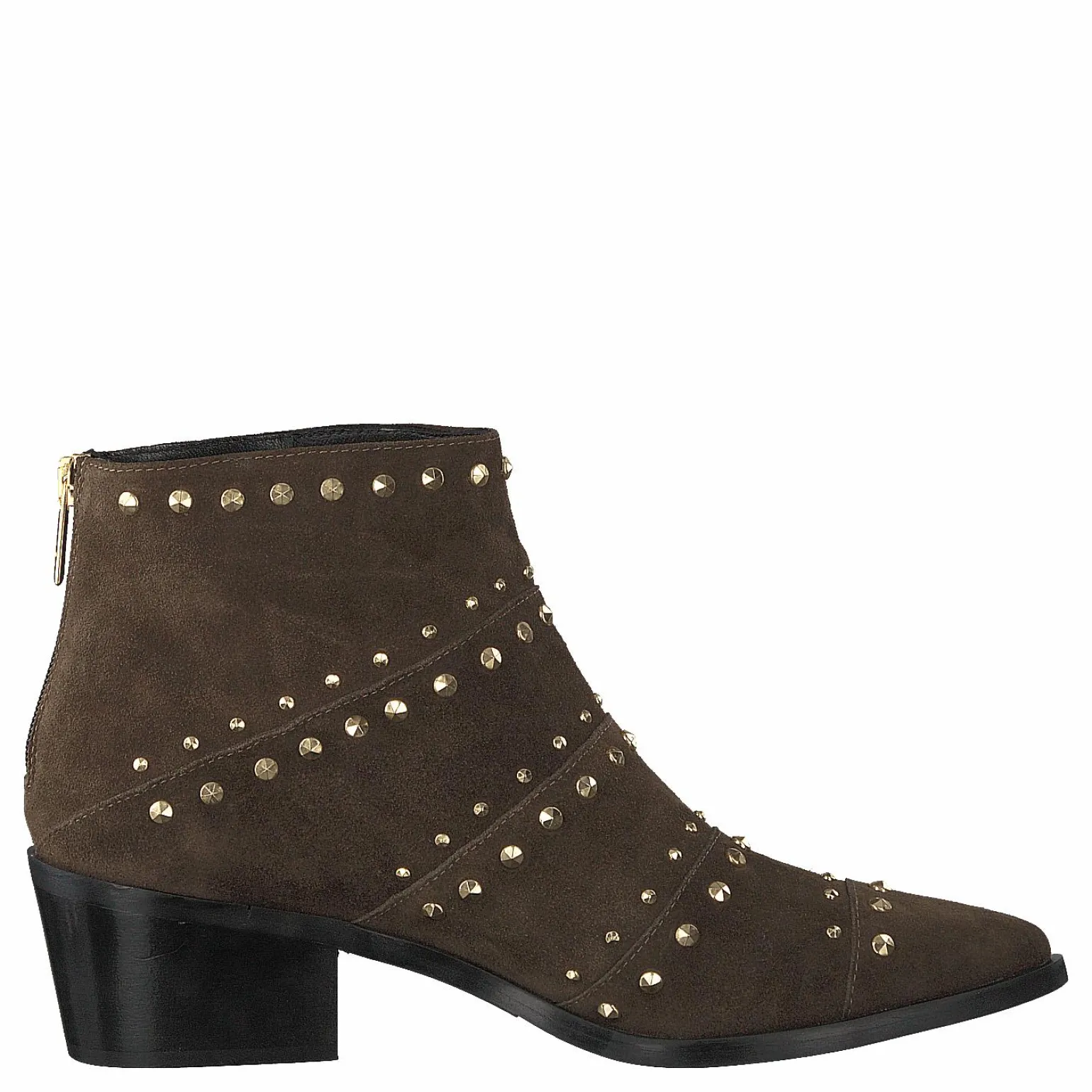 Rivet Flat Boot Softy Olivia, Rivets Oro