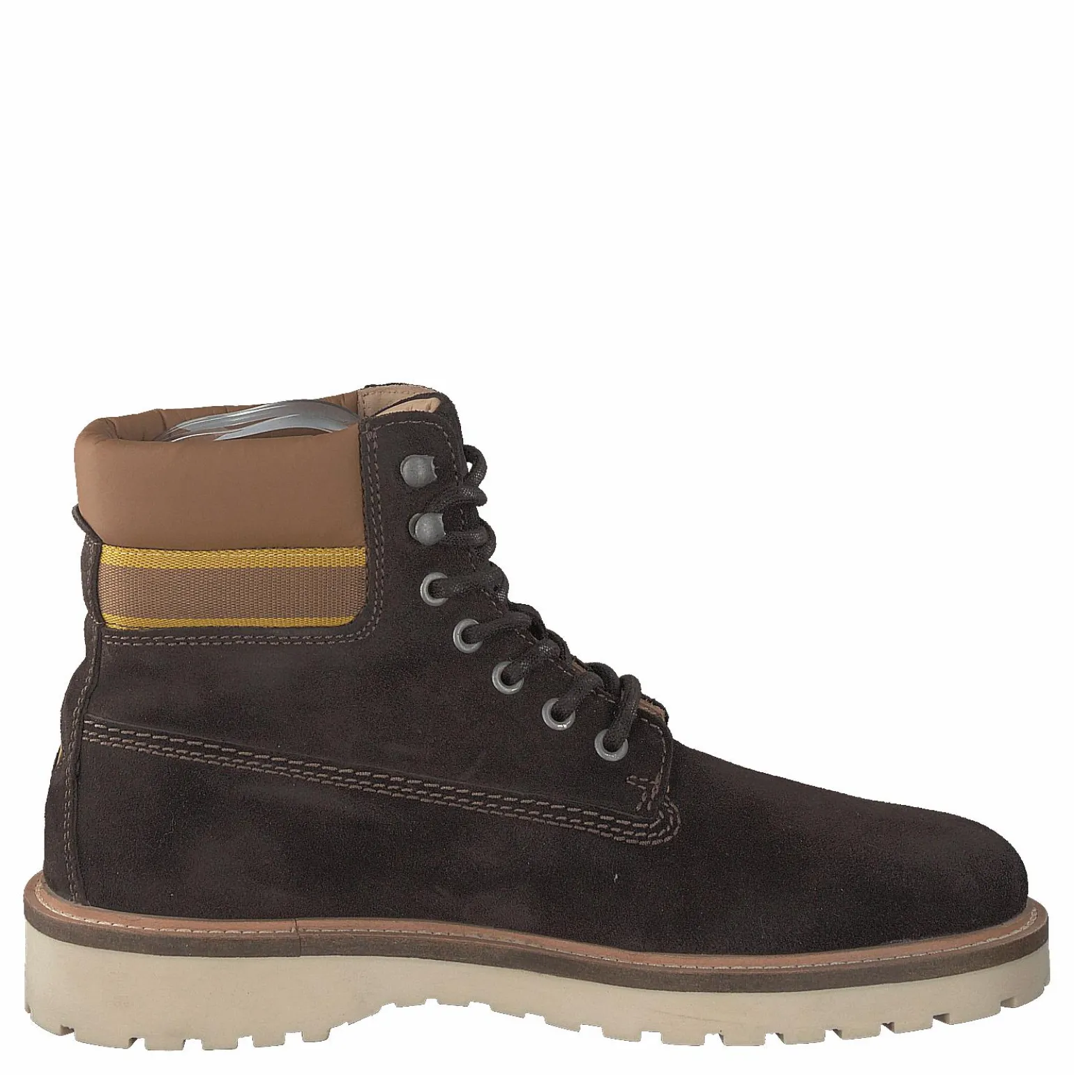 Roden Mid Lace Boot Dk Brown+toffee