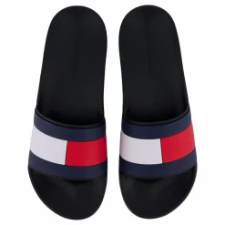 Rubber Th Flag Pool Slide Black