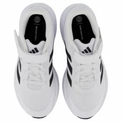 RunFalcon 3.0 Elastic Lace Top Strap Shoes Cloud White / Core Black / Cloud White