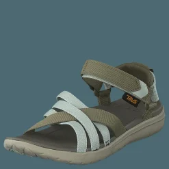 Sanborn Sandal Burnt Olive/seafoam