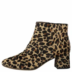 Sheer Flora Leopard Print