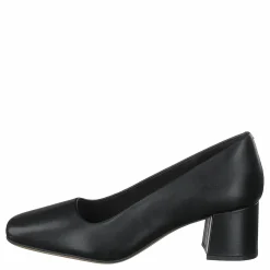 Sheer Rose Black Leather