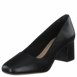 Sheer Rose Black Leather