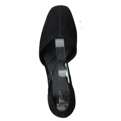 Sheer100 Strap Black Suede