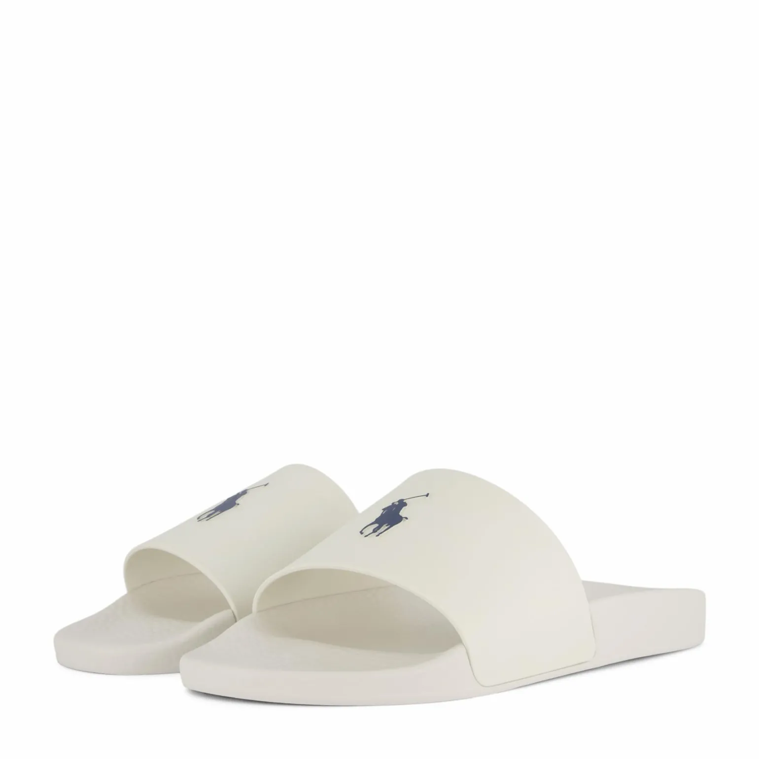 Signature Pony Slide Deckwash White / Navy PP