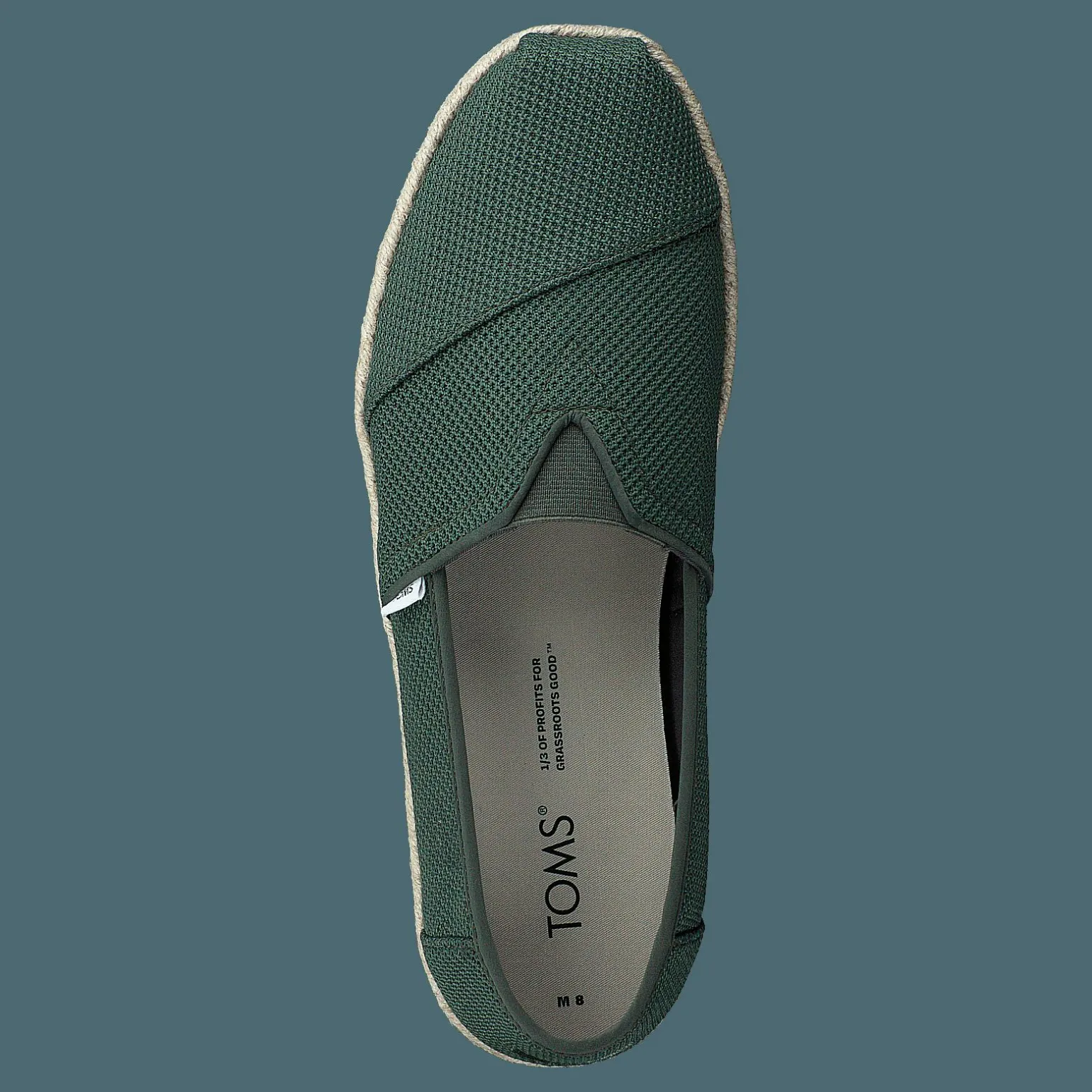 Slubby Woven Rope Sole Thyeme Repreve