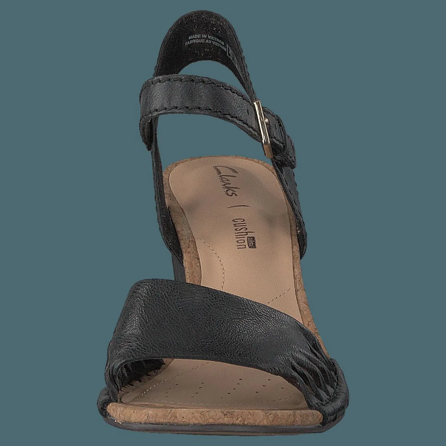 Spiced Poppy Black Leather