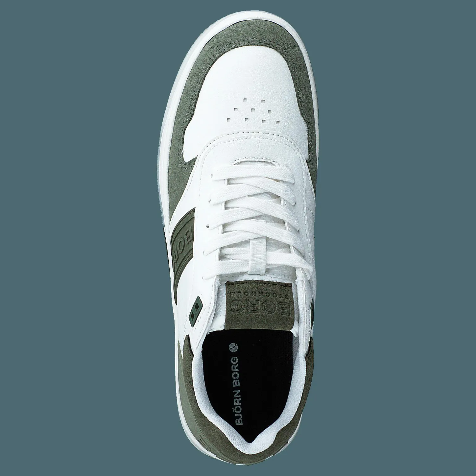 T2300 Blk M Wht-olv
