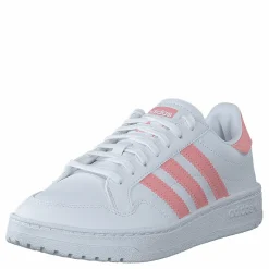 Team Court J Ftwr White/glory Pink/core Bla