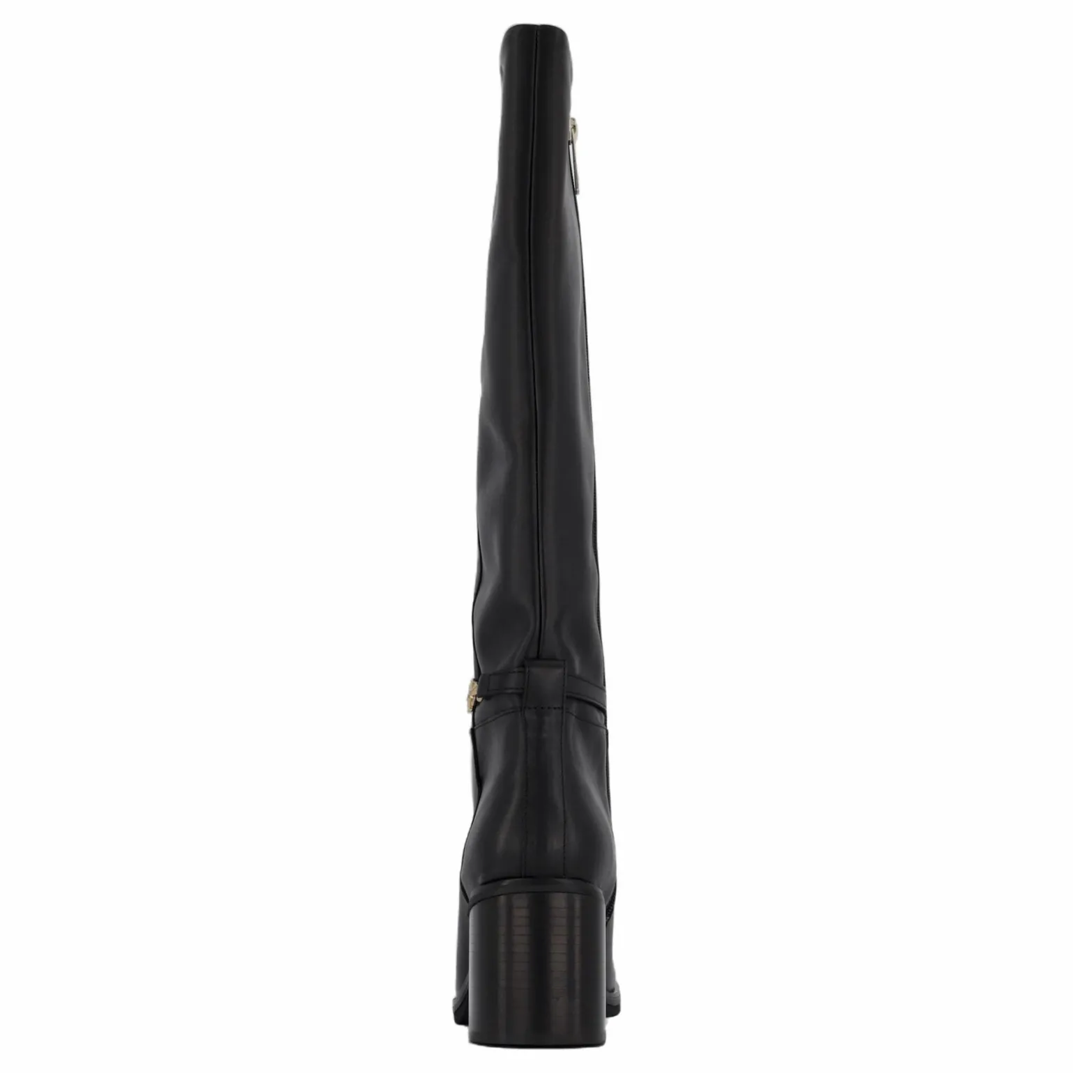 Th Chain Leather Long Boot Black