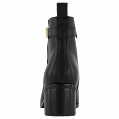 Th Logo Mid Heel Bootie Black