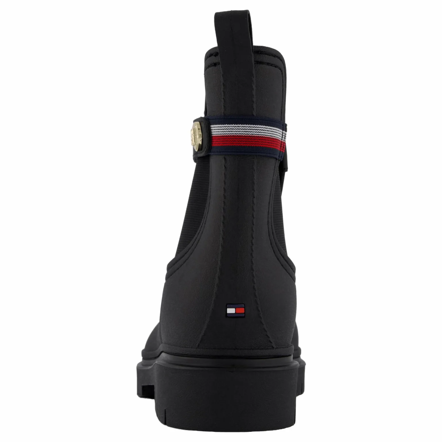 Th Stud Rubberised Rainboot Black