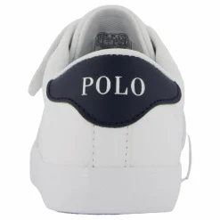 Theron V Ps White Smooth Pu/navy W/ Navy P