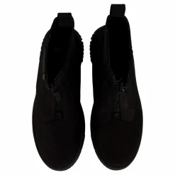 Tjw Zip Up Flatform Nubuck Bo Black