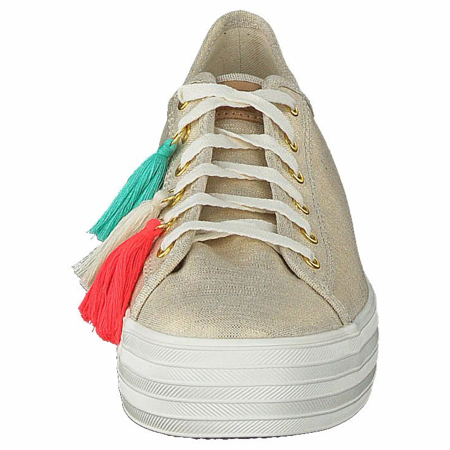 Triple Kick Tassle Natural / Gold