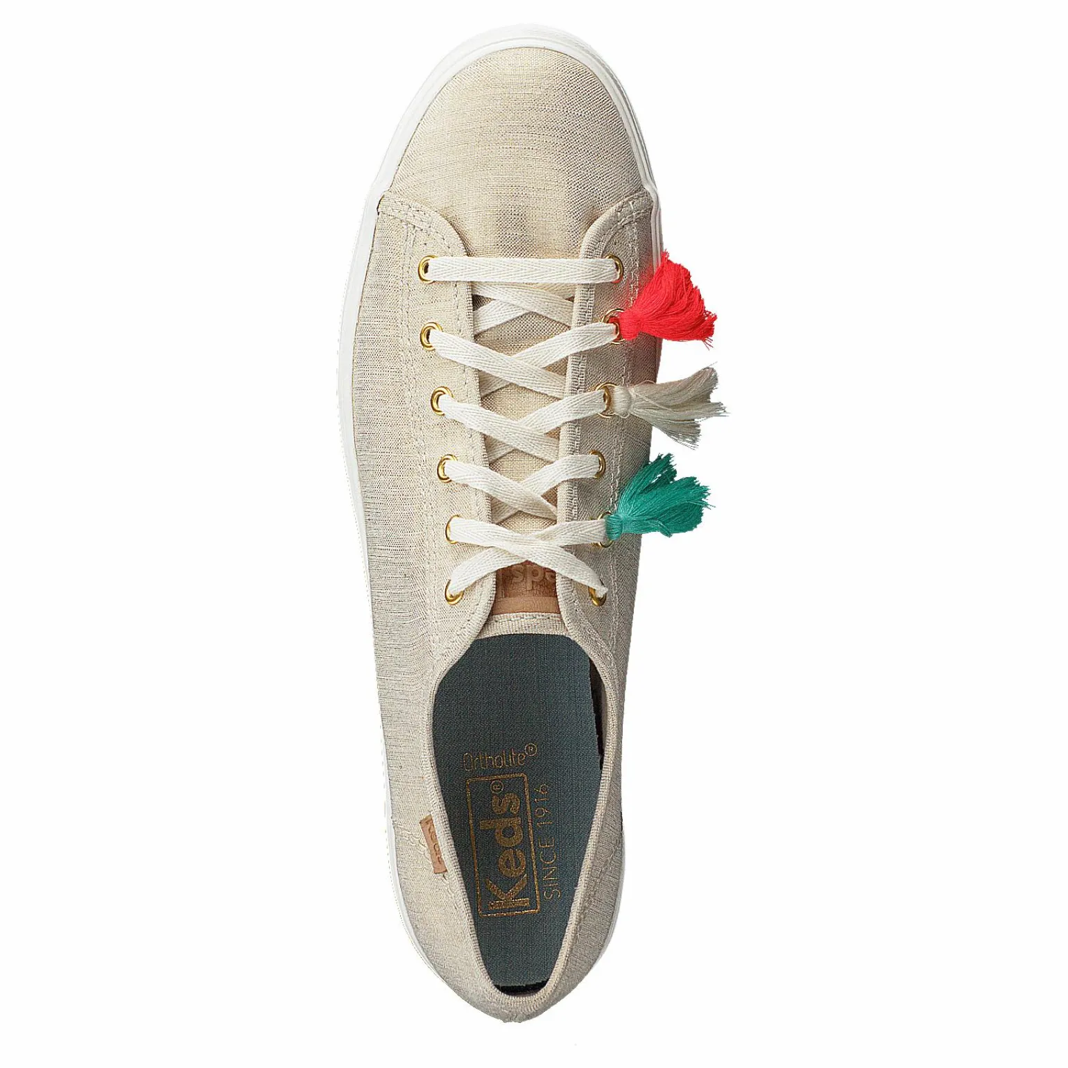 Triple Kick Tassle Natural / Gold