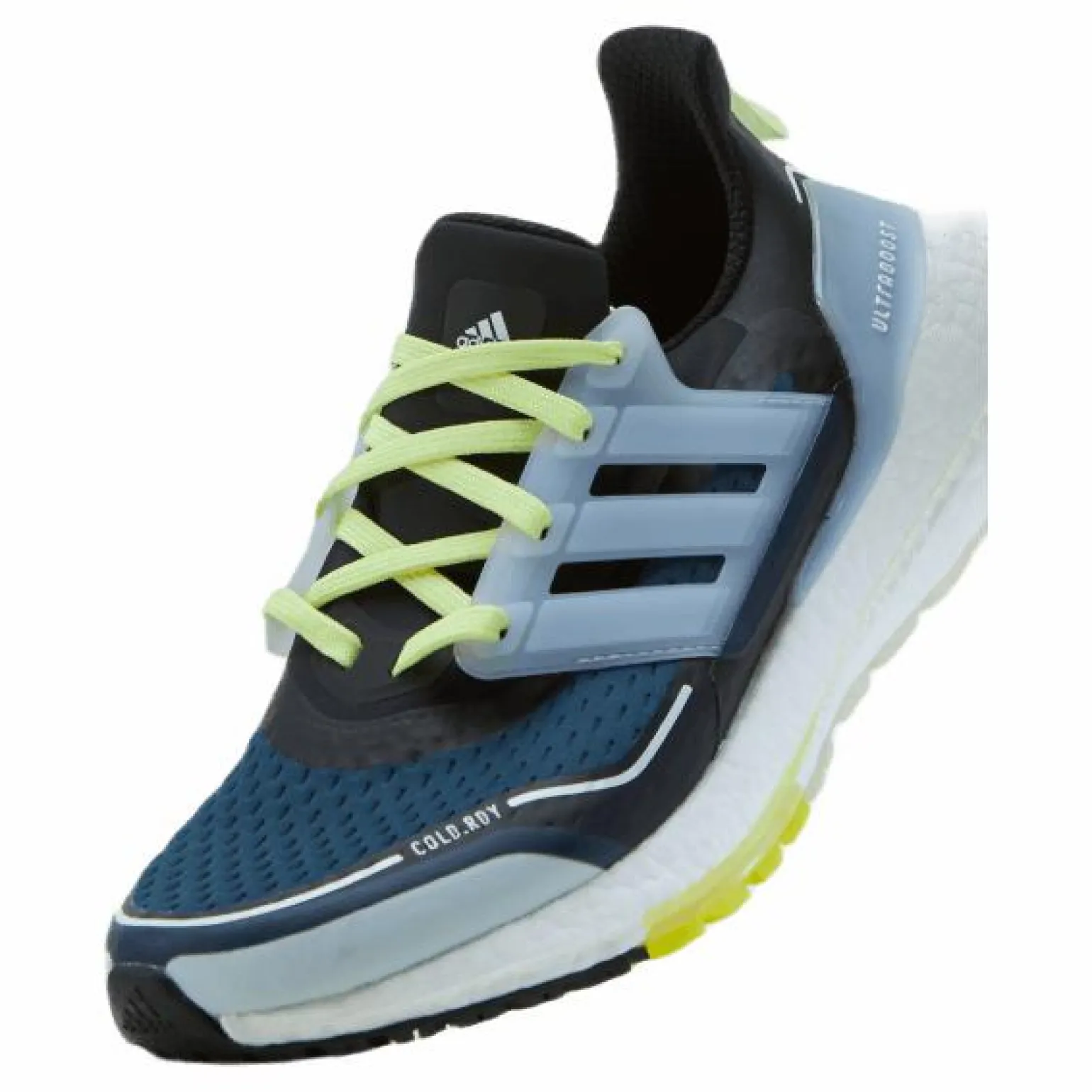 Ultraboost 21 COLD.RDY Shoes Crew Navy / Halo Blue / Pulse Yellow