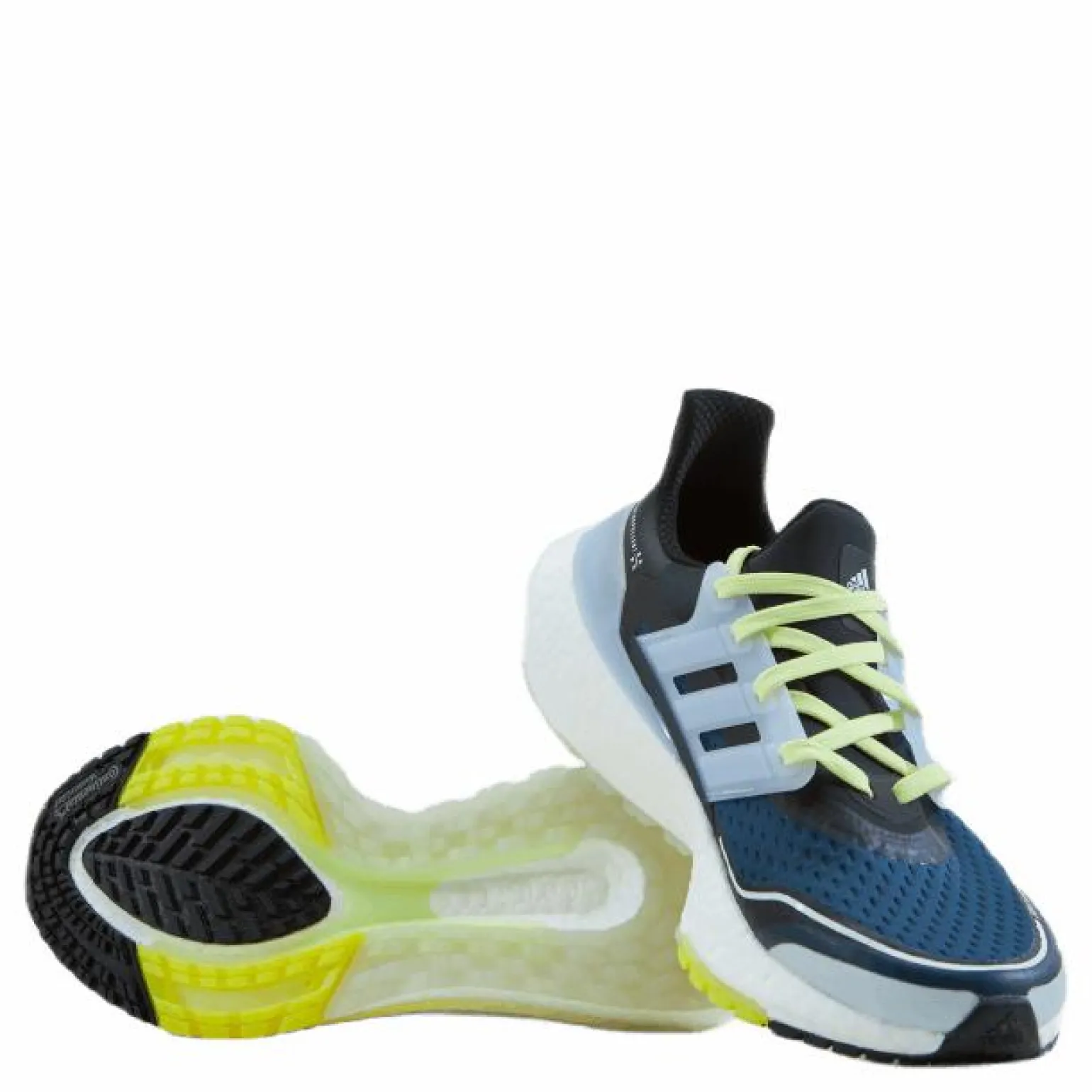 Ultraboost 21 COLD.RDY Shoes Crew Navy / Halo Blue / Pulse Yellow