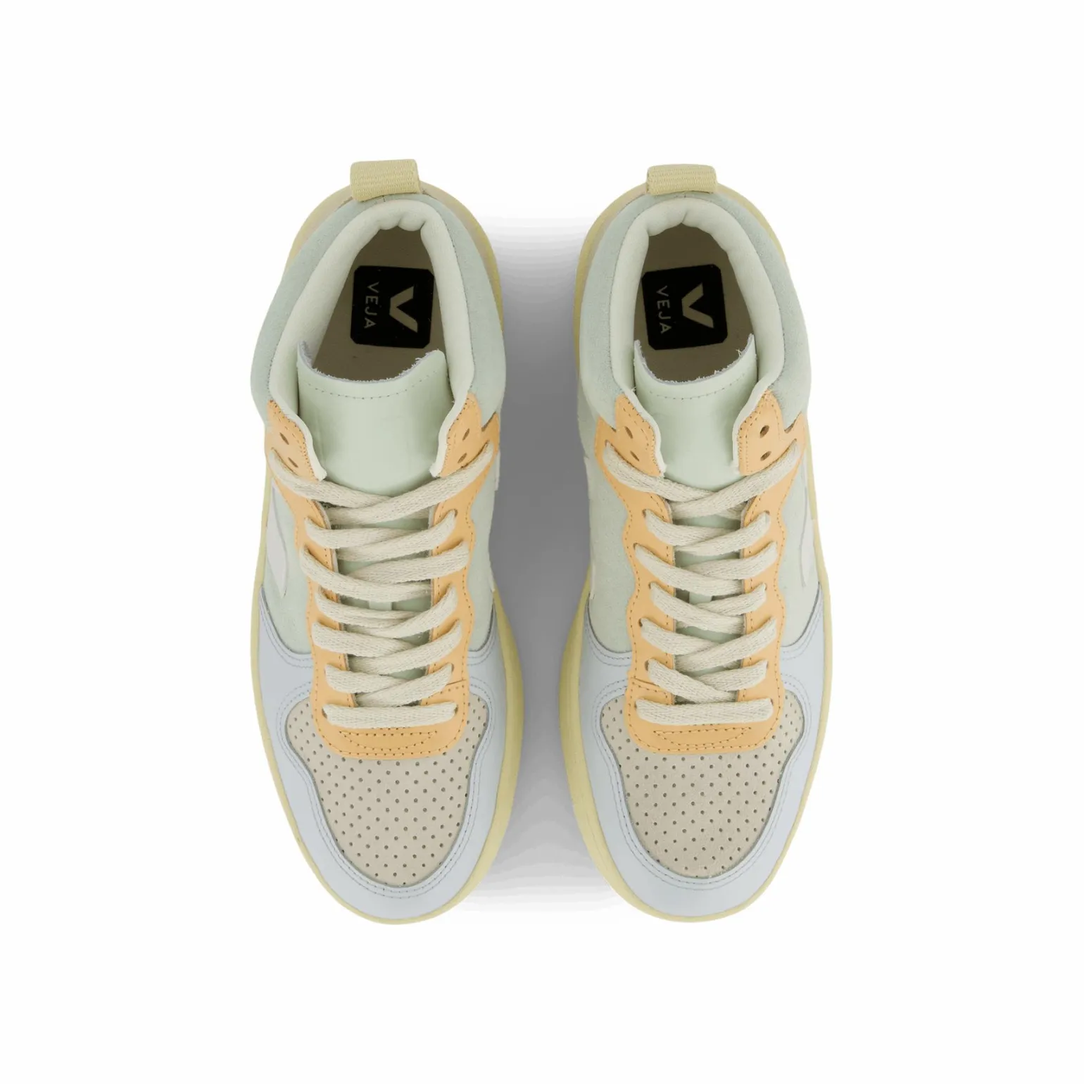 V-15 Suede Jade White Multico