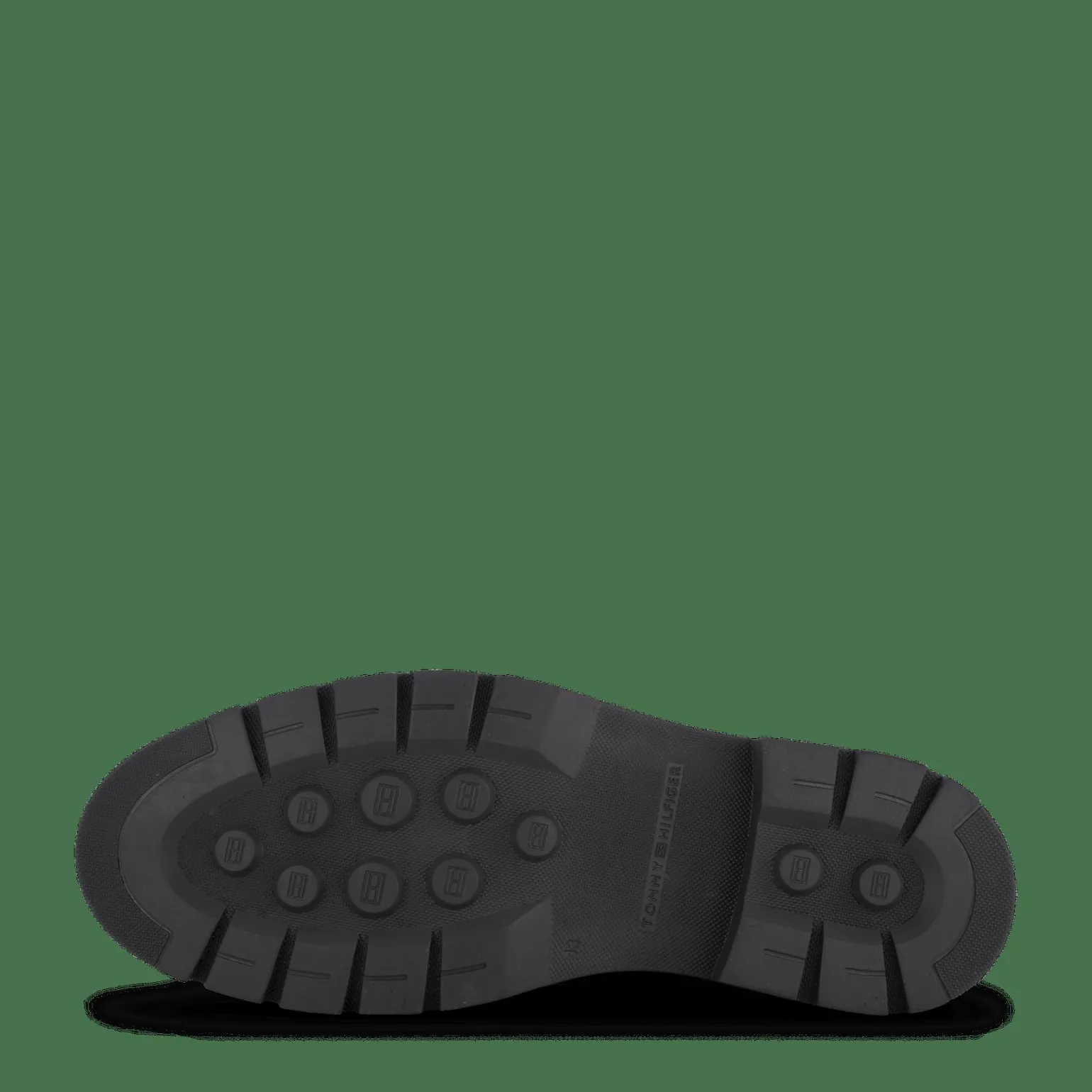 Varm Padded Hilfiger Lth Boot Black