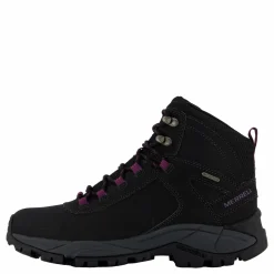 Vego Mid Leather WTPF Black/Gloxinia