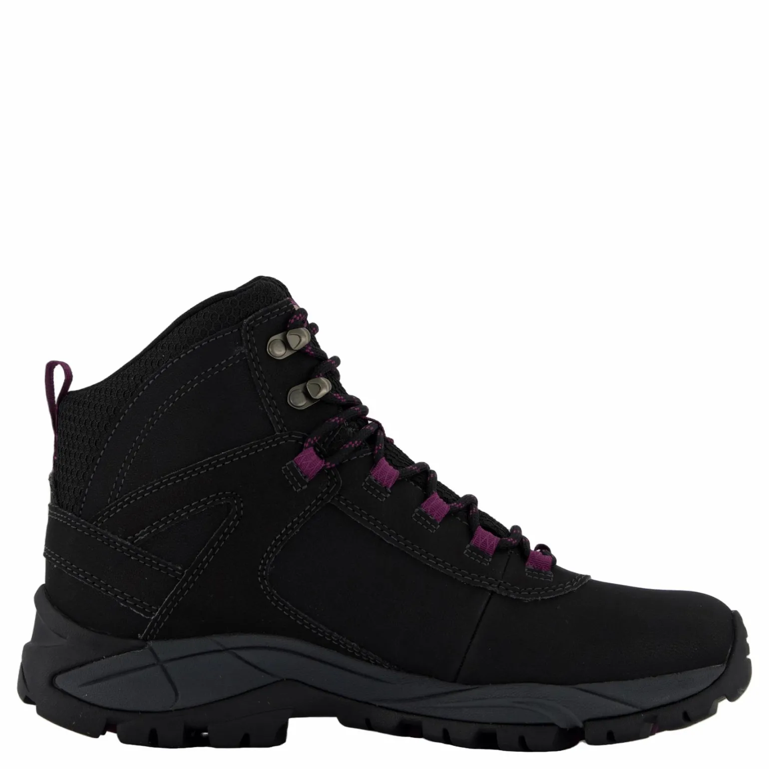 Vego Mid Leather WTPF Black/Gloxinia