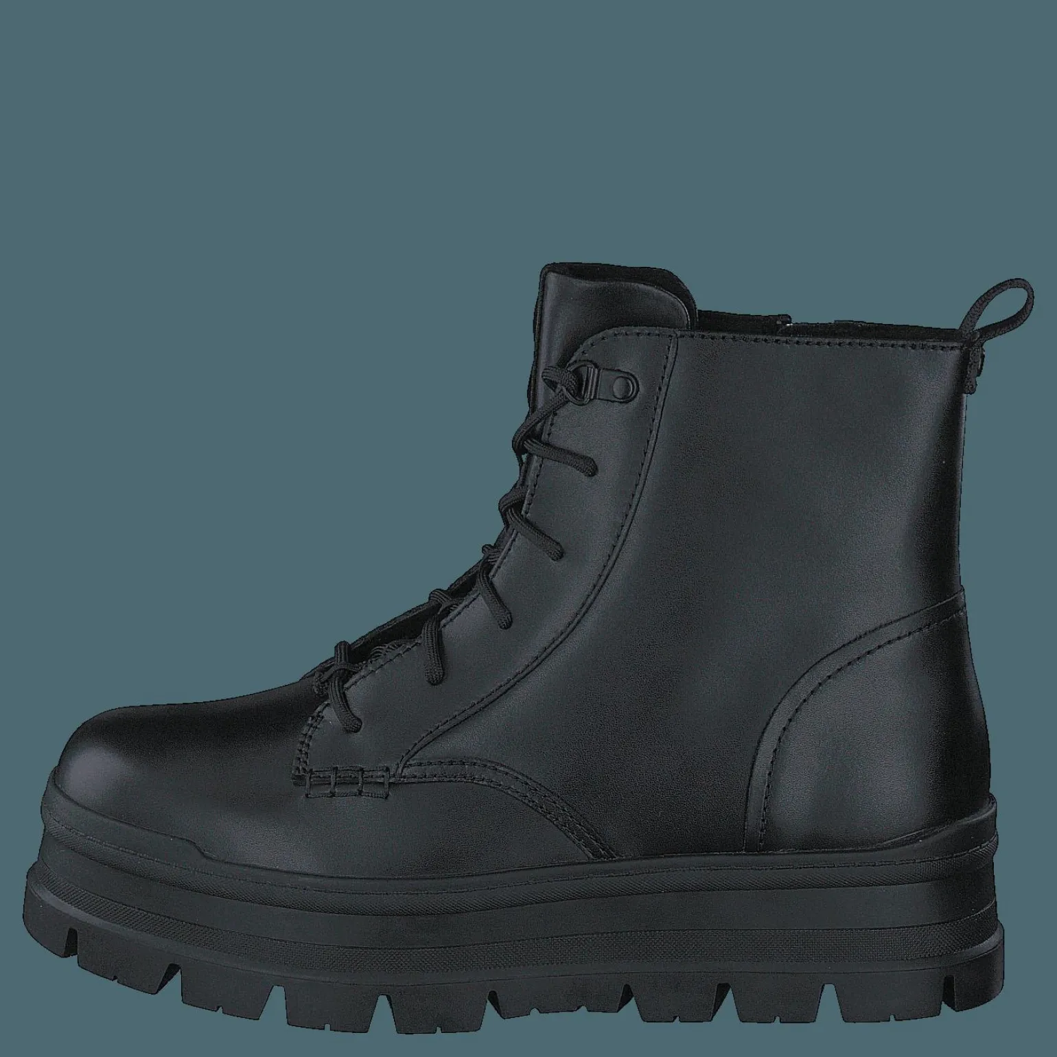 W Sidnee Black Leather