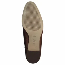 Wendey-boots-bootie Deep Saddle Tan
