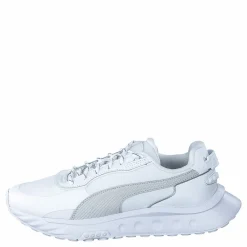 Wild Rider Grip Ls Puma White-gray Violet