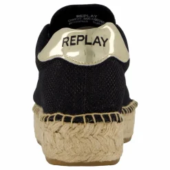 Winn Espadrille Black