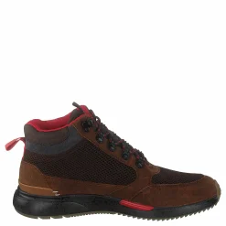 Wp Brn Distress Leat Mn Skully Brown